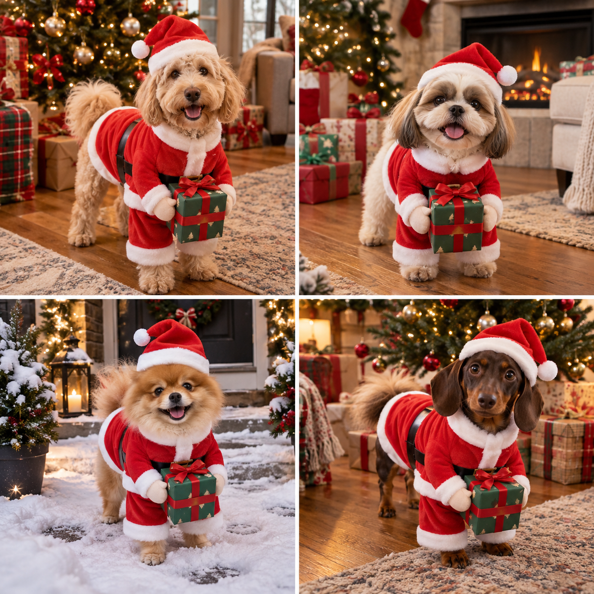 Merry Doggo™ Christmas Gift Santa Outfit