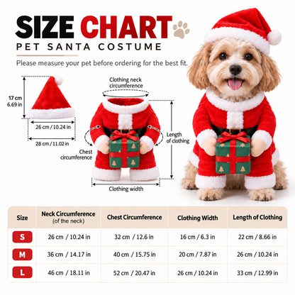 Merry Doggo™ Christmas Gift Santa Outfit