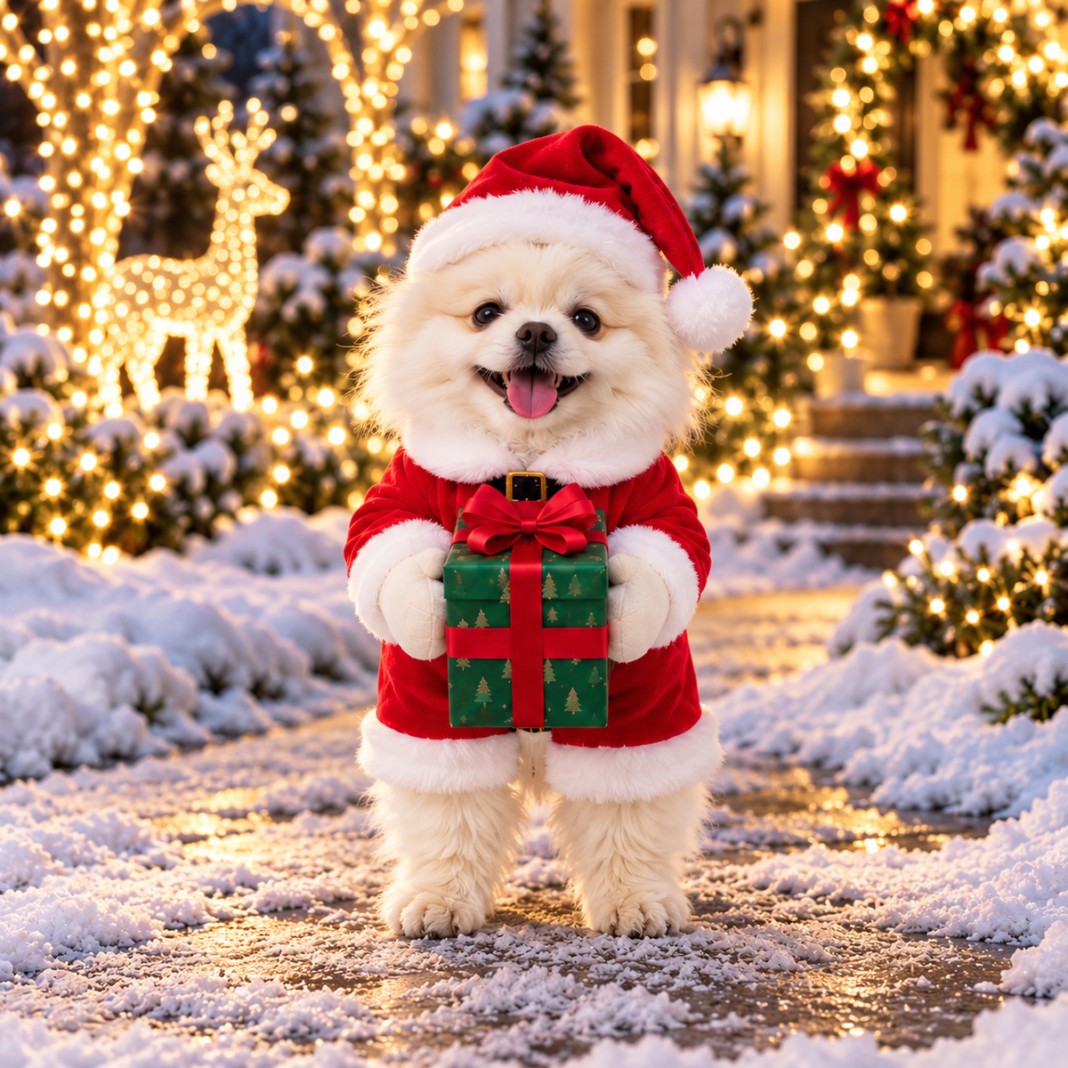 Merry Doggo™ Christmas Gift Santa Outfit