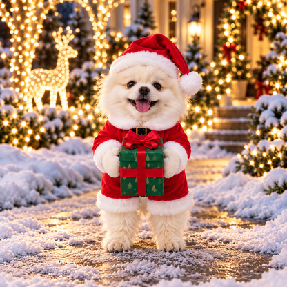 Merry Doggo™ Christmas Gift Santa Outfit