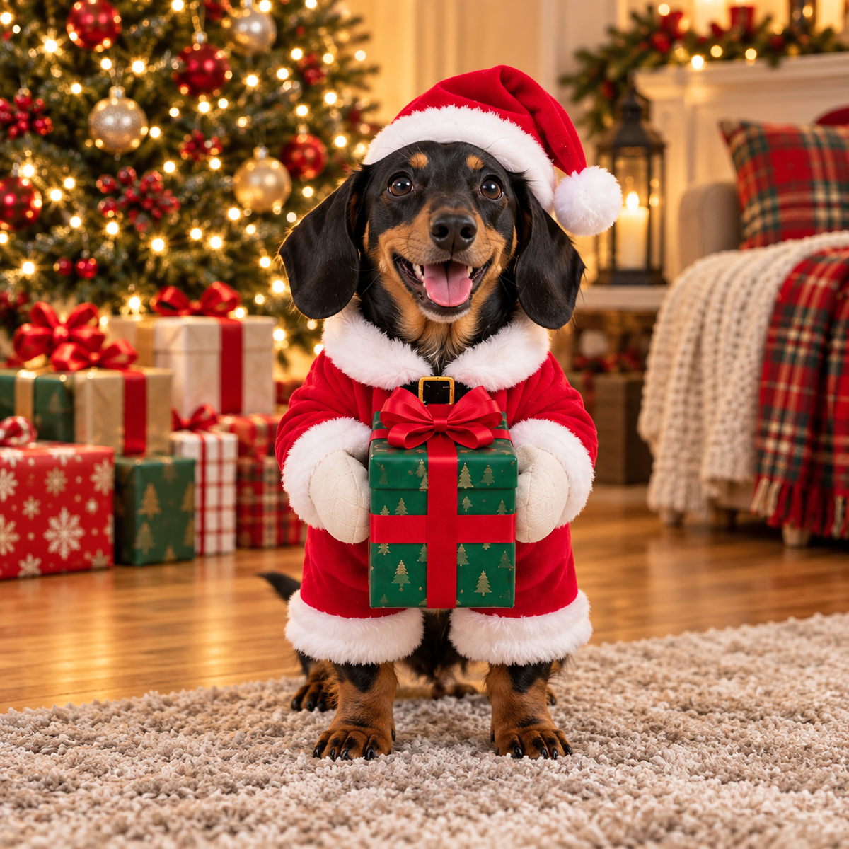 Merry Doggo™ Christmas Gift Santa Outfit